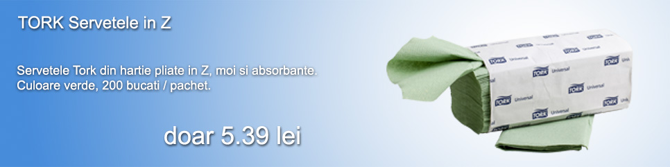 Oferta Promotionala Servetele Tork